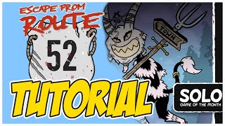 How To Play: Escape From Route 52 | A Spooky Solo Card Game Tutorial!