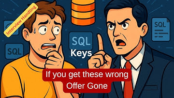 SQL Keys — Candidate ,Composite ,Unique vs Primary Key & SQL Commands #sqlinterview #rdbms #freshers