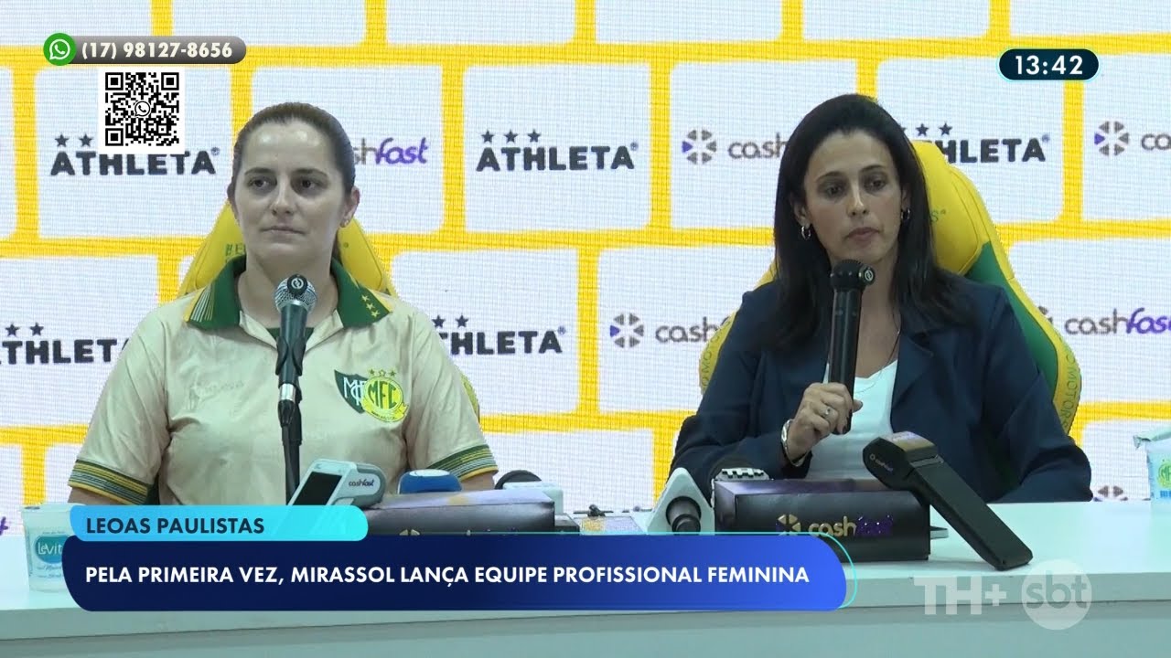 Mirassol lança time feminino de futebol