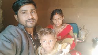 Indian Family Lifestyle Couple Cute Baby Mom Village