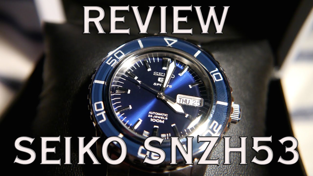 Watch Reviews Seiko SNZH53 High Quality Low Price Divers Watch Hommage ...