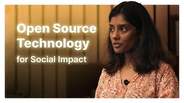 Open Source Technology for Social Impact | Vidya Sridhar | IndiaFOSS 2024 | FOSS United