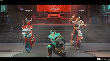 Rampart emote with indian song
