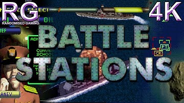 Battle Stations - Sega Saturn - Intro and Campaign Gameplay Mission 1 [UHD 4K]