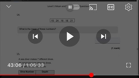Mean And Range Exam Questions Revise For Your Level 1 Functional Skills Maths Exam.