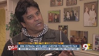 Erik Estrada in town for movie filming