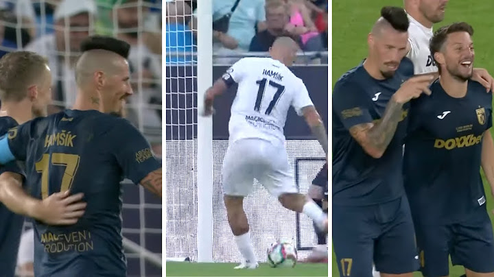 Highlights partita addio Hamsik ⚽ Gol e sintesi di Napoli-Slovacchia 5-4