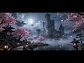 Warrior Courtyard Fusion | Samurai & Knight Epic Ambience | Blades of Silk and Stone (No Live)