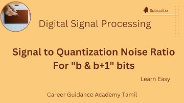 Expression for Signal to Quantization Noise Ratio for "b & b+1" bits