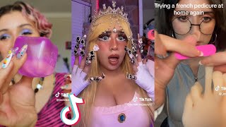 ASMR TikToks ✨|| TIKTOK Compilation || Part 71 || Most Satisfying ASMRs || Piercing || Massage