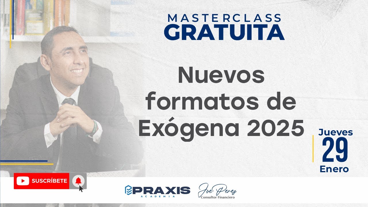 Nuevos formatos de Exógena 2025