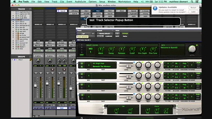 Pro Tools With Speech - Pro Tools and VoiceOver - Virtual Instruments - Part 1