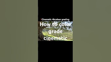 How to cinematic colour grade #shorts #colorgrading #cinematic #nature #tutorial #edit #trending