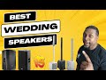 Best wedding speakers for djs  mobile dj setup