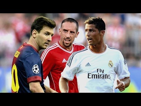 Lionel Messi vs Cristiano Ronaldo vs Ribery | Ballon d&#039;or 2013