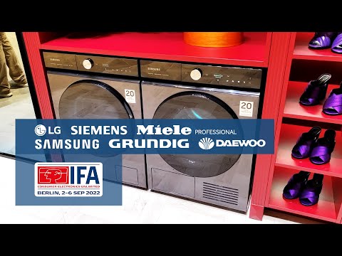 IFA 2022 Grundig Siemens LG Daewoo Miele Professional Samsung 