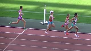 20201128山口陸協中長距離記録会 男子3000m第3組