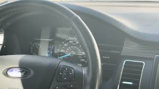 2018 Ford Flex Limited - Cold Start Push Button