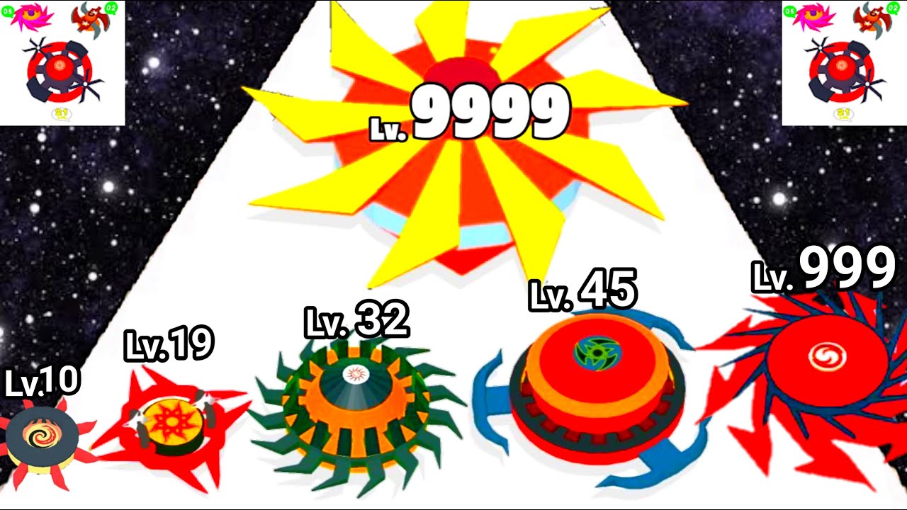 Spinner Evolution Merge Run - Level Up Spinner Max Level Gameplay Part ...