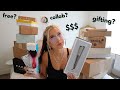 what it's really like getting PR from brands (PR unboxing)