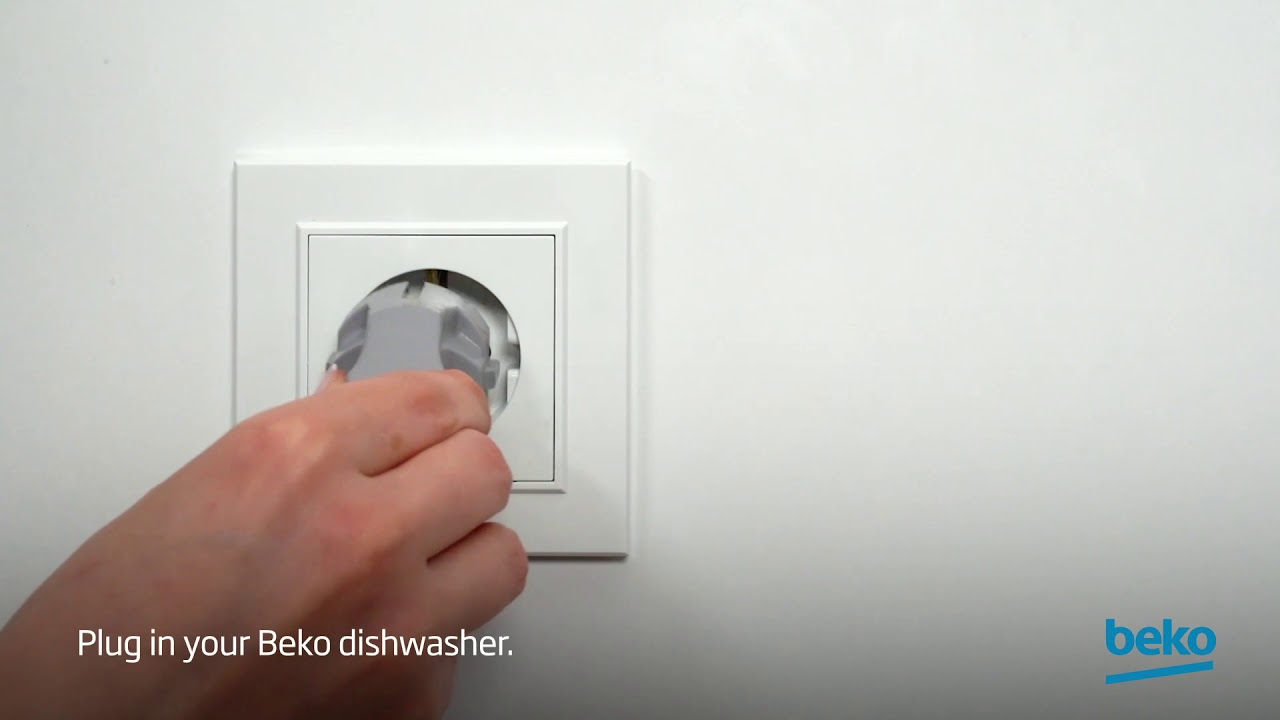 How to check power connection before I install my Beko Dishwasher YouTube