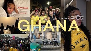 GHANA WITH TOPICALS : MY FIRST BRAND TRIP + BOHO BRAIDS + AFRO FUTURE + DETTY DECEMBER &amp; MORE