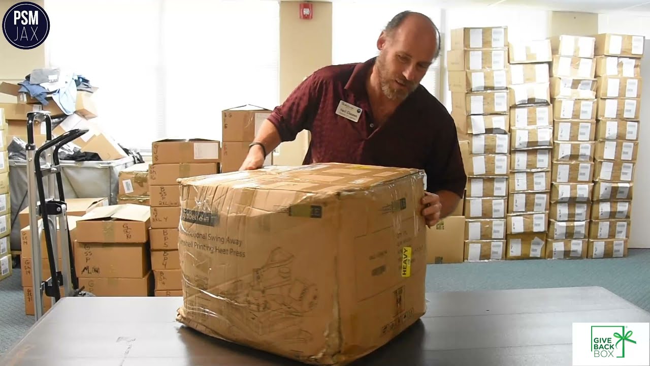 Unboxing with the Give Back Box