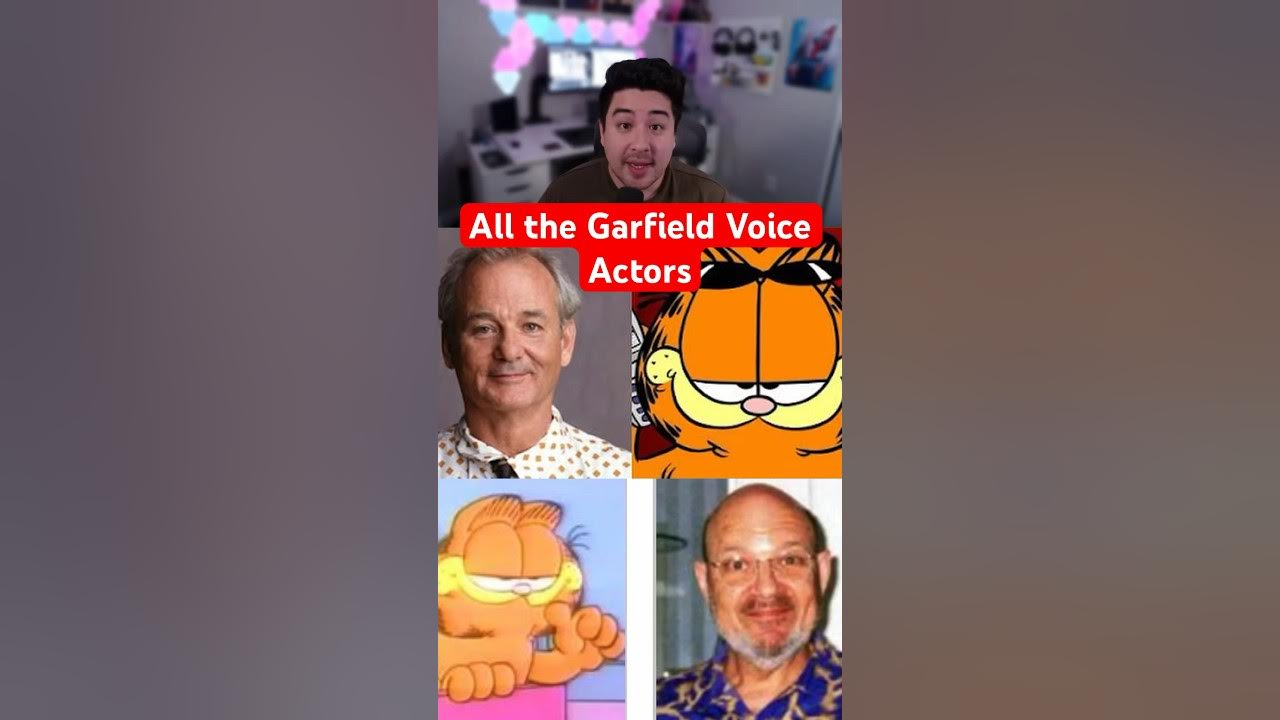 All the Garfield Voice Actors Throughout the Years! YouTube