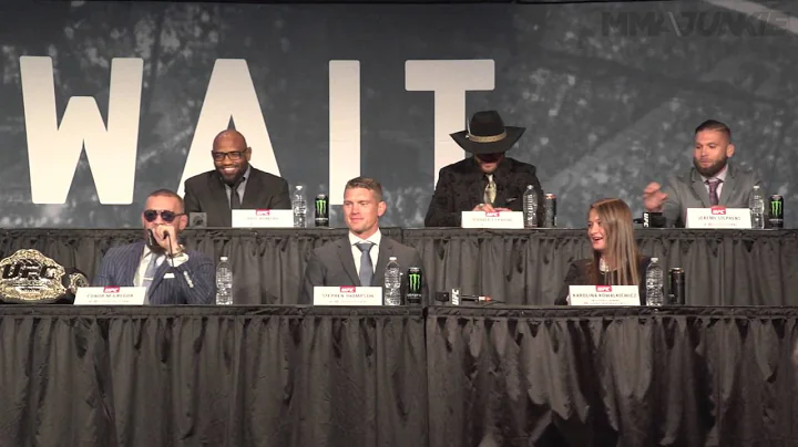 Conor McGregor Roasts Jeremy Stephens at UFC 205 Press Conference