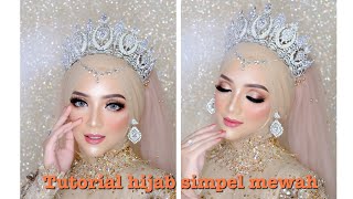 tutorial hijab pengantin simpel screenshot 5