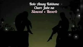Bolo Amay Kokhono Chere Jabe Na | Slowed   Reverb | Mahtim Shakib