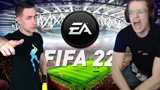 Дмитрий Ликс и Бустер играют в FIFA 2022