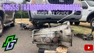 02-10 Ford Explorer / Mercury Mountaineer 5R55S Transmission Removal (COMPLETE GUIDE)