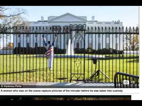 უცნობი მამაკაცი თეთრ სახლში შეჭრას შეეცადა