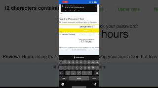 Day 2 of testing random stuff as a password #shorts Day 2 of testing random stuff as a password #shorts