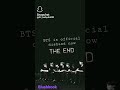Unlucky year for bts army   btsend bts bangtanboysforever officialsnapchat