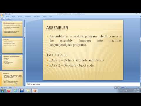 SINGLE PASS ASSEMBLER