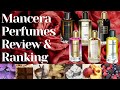 Mancera Perfume Review & Ranking 6 | Perfumes Instant Crush Velvet Vanilla Musky Garden Choco Violet