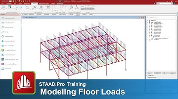 Modeling Floor Loads in the STAAD.Pro Analytical Modeler