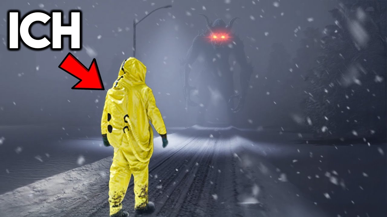 BACKROOMS ABER ICH BIN IN EINER UNENDLICHEN SCHNEELANDSCHAFT GEFANGEN