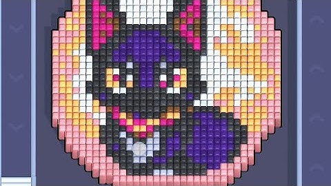 Pixel Flow Level 390. Walkthrough Gameplay 