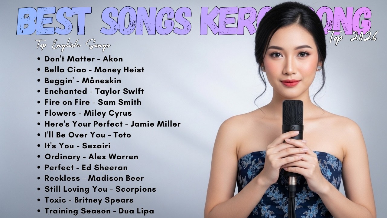 Keroncong Modern English 2026 Full Album | Best Songs Cover (Akon, Taylor Swift, Ed Sheeran & More)