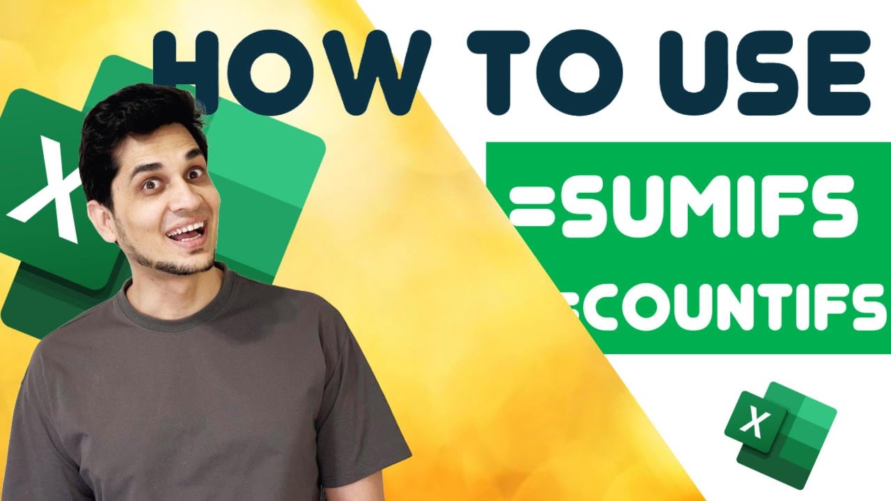 How to use SUMIF, SUMIFS & COUNTIFS in Excel - YouTube