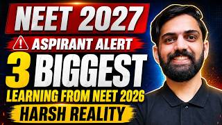 NEET 2027 Aspirants Alert 🚨 | 3 Biggest Biology Lessons From NEET 2026 Paper