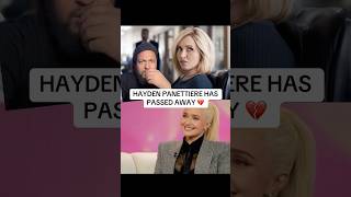 HAYDEN PANETTIERE HAS PASSED AWAY