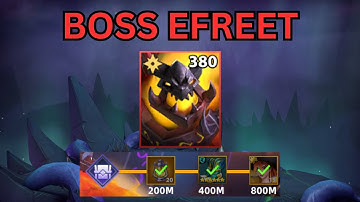 IMR Infinite Magicraid: Demon Conquest Boss Efreet Guide