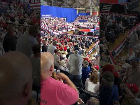 Protester gets dragged out by police at Trump’s Clemson, South Carolina rally
