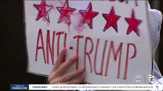 San Diego protesters rally against ICE shooting that killed Minneapolis woman