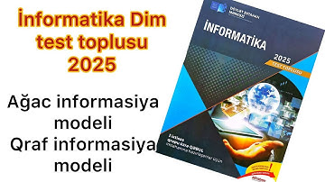 İnformatika Dim test toplusu 2025 | Ağac informasiya modeli | Qraf informasiya modeli