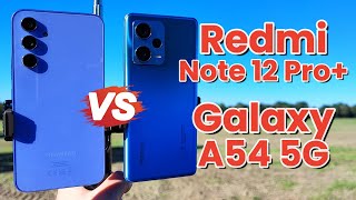 Redmi Note 12 Pro+ 5G vs Samsung Galaxy A54 5G Camera Comparison 4K UHD Video and Photo